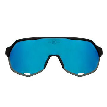 Bloovs Mortirolo Sunglasses - Matt Black/Blue