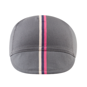 Chapeau! 3 Stripe Cotton Cap - Flint Grey - SpinWarriors