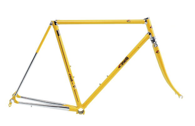 Cinelli Supercorsa Road Frameset Yellow Curry SpinWarriors