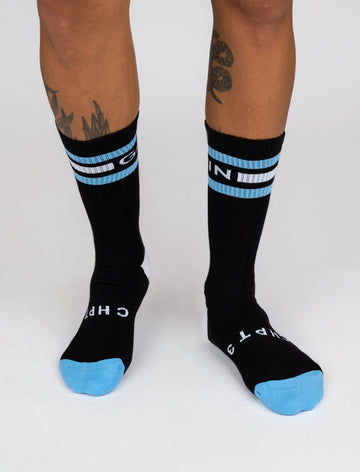 CHPT3 x Garmin Tube Socks - Black/Blue