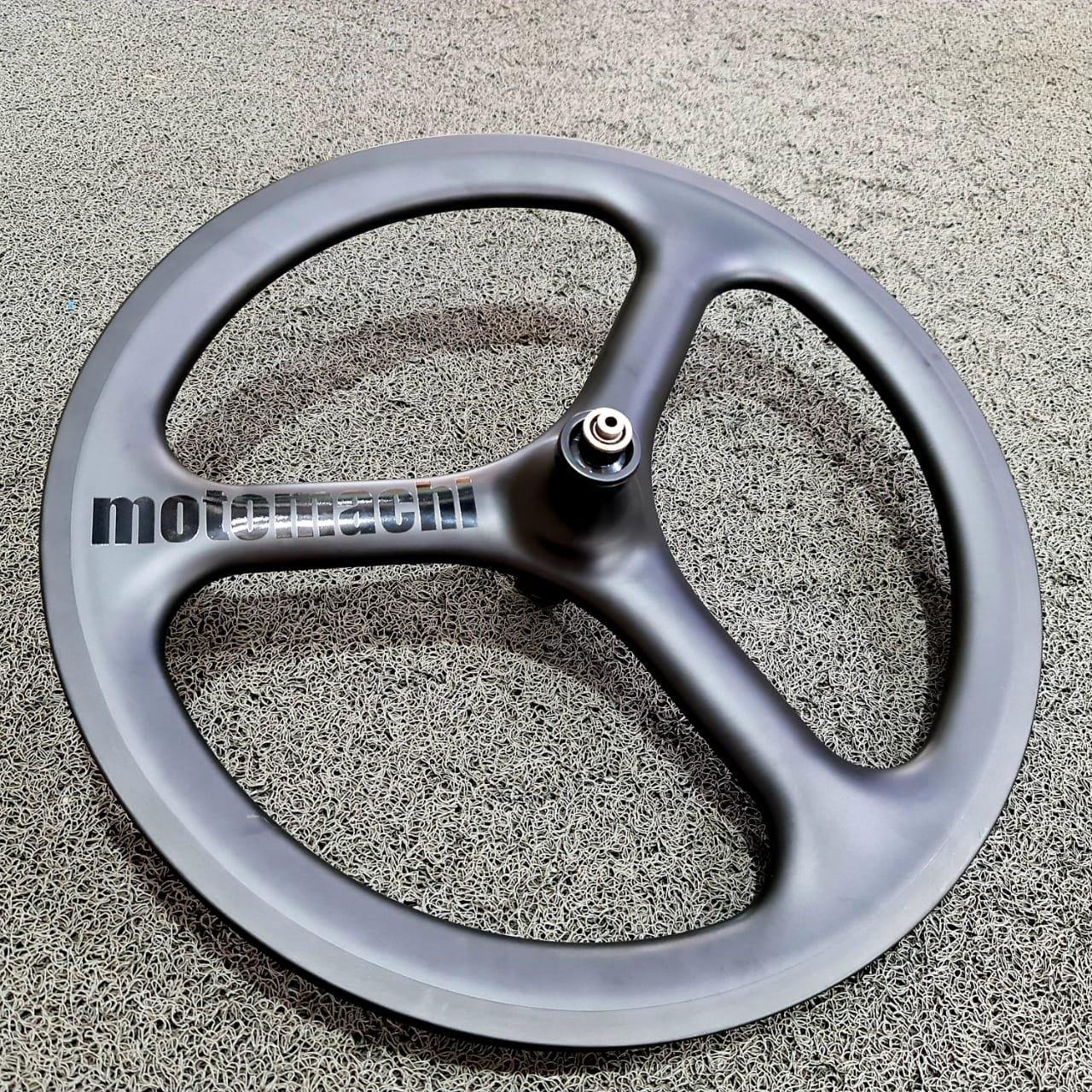 Motomachi 20 inch (406) Carbon Trispoke Wheelset