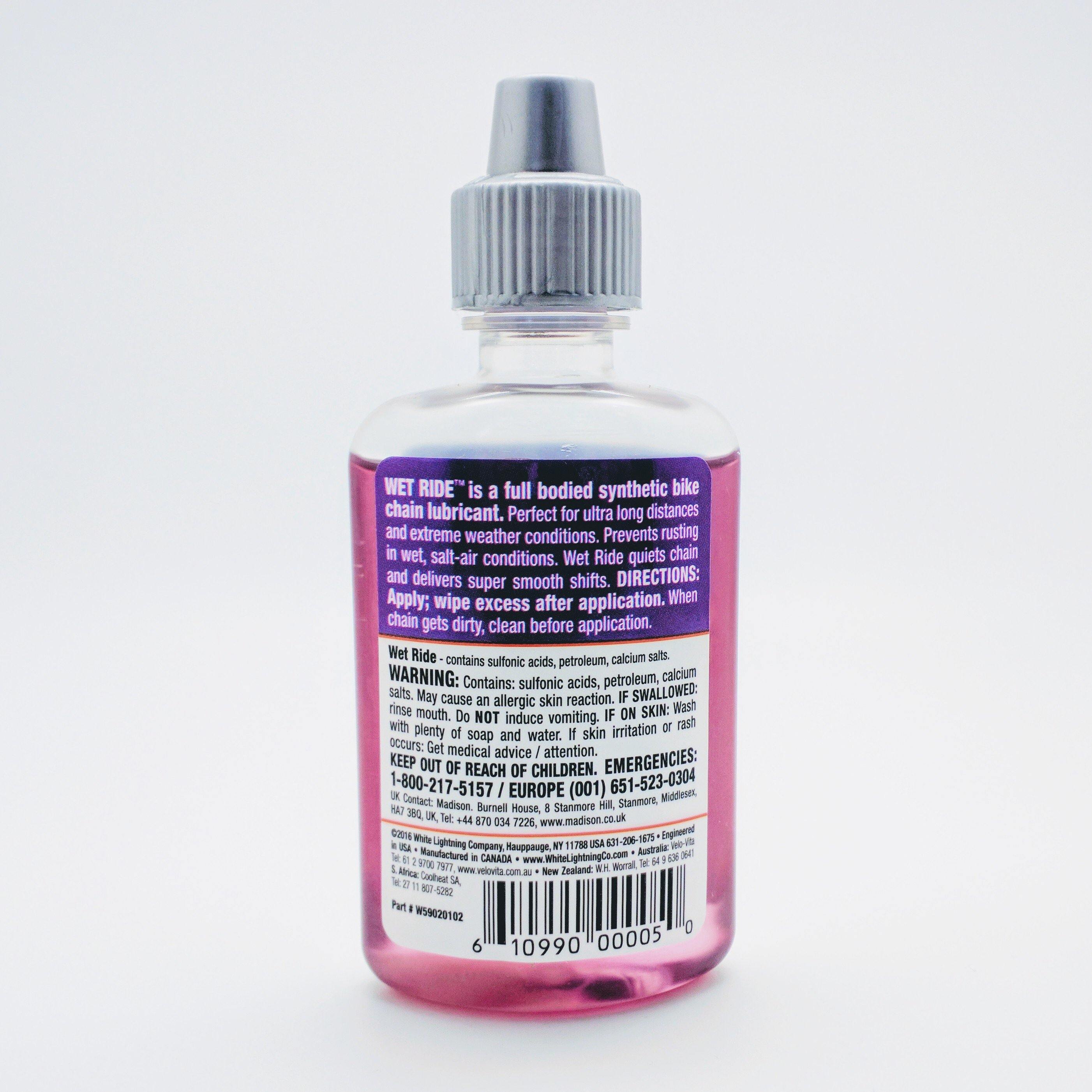 White Lightning Wet Ride 60ml (2oz) SpinWarriors White Lightning Wet Ride 60ml (2oz) SpinWarriors