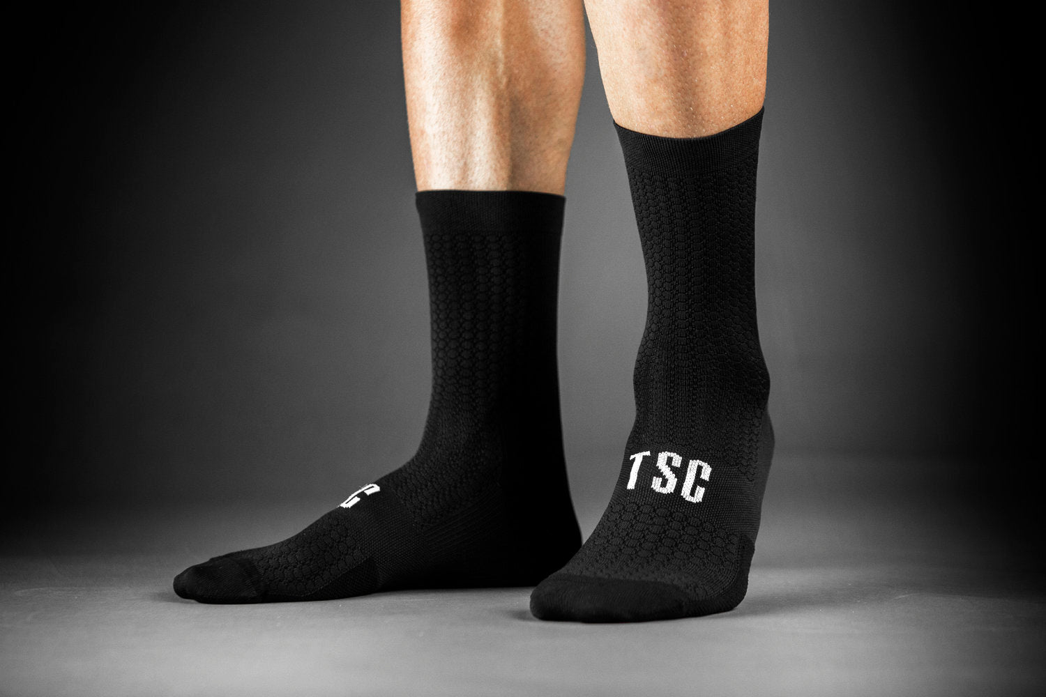 The Service Course Sock Black