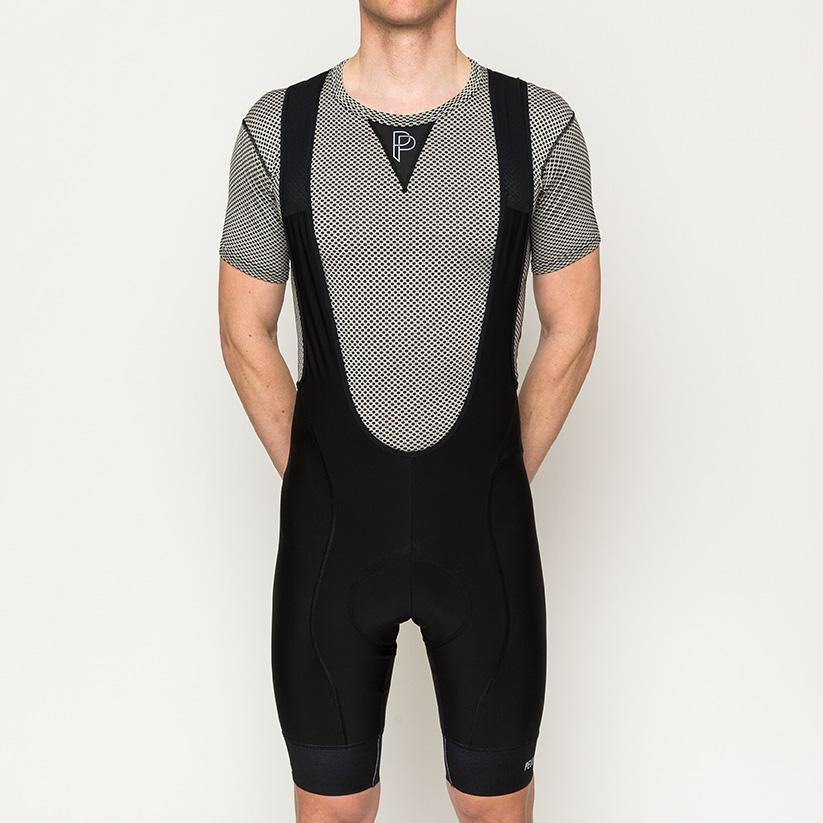 ウェア PELOTON DE PARIS Domestique Bib Shorts Peloton de Paris Domestique Bibshort - Black – SpinWarriors