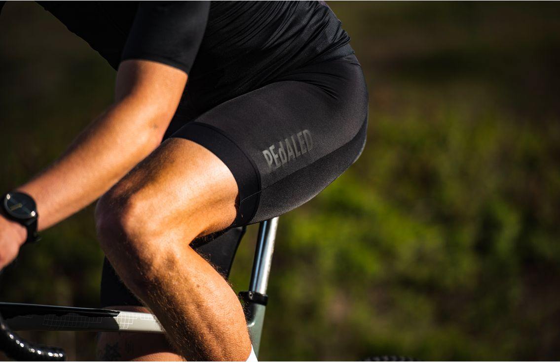 PEdALED Mirai Lightweight Bibshort Charcoal Grey