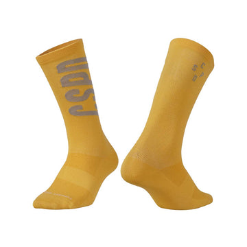 Concept Speed (CSPD) Logo Socks - Mustard