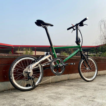 Tyrell IVE Sports Folding Bike - Metallic Green