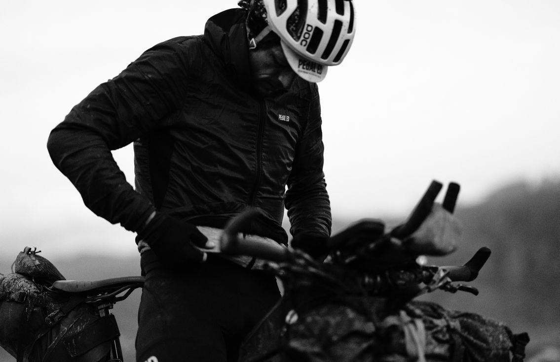 pedaled tokaido alpha jacket Farbe:weinrot Mountainbike Ruhrgebiet | Essen レディース packable men’s winter cycling