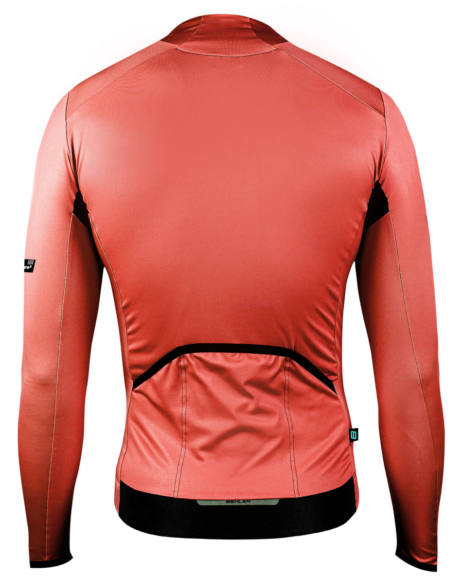 Biehler Signature Long Sleeve Jersey - Bright Coral