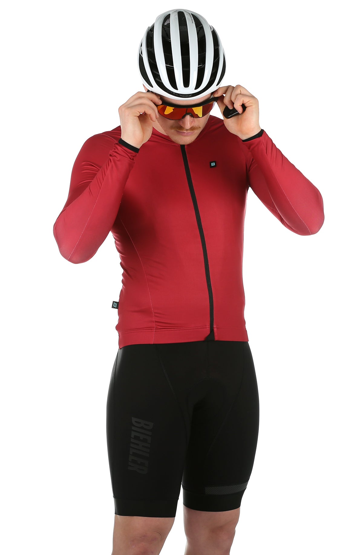 Biehler Signature Long Sleeve Jersey - Cardinal – SpinWarriors