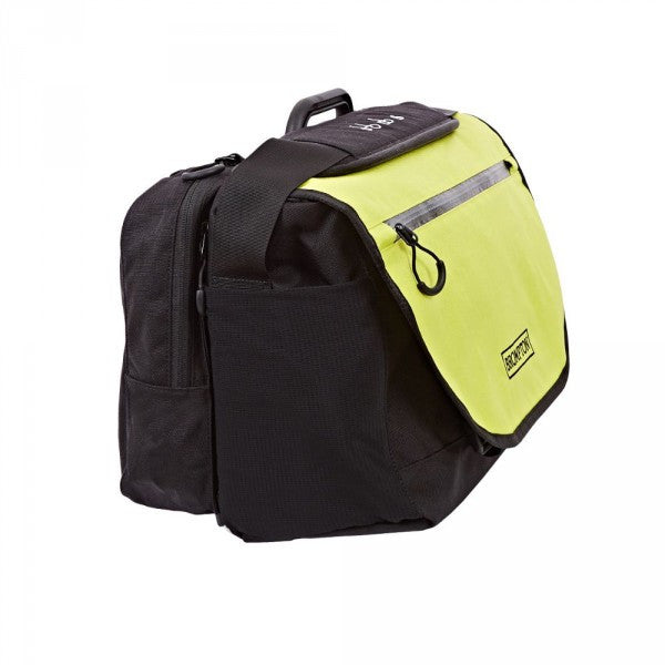 Brompton S Bag with Lime Green Flap – SpinWarriors