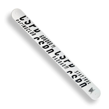 Concept Speed (CSPD) Aluminium Slap Band - White/Black