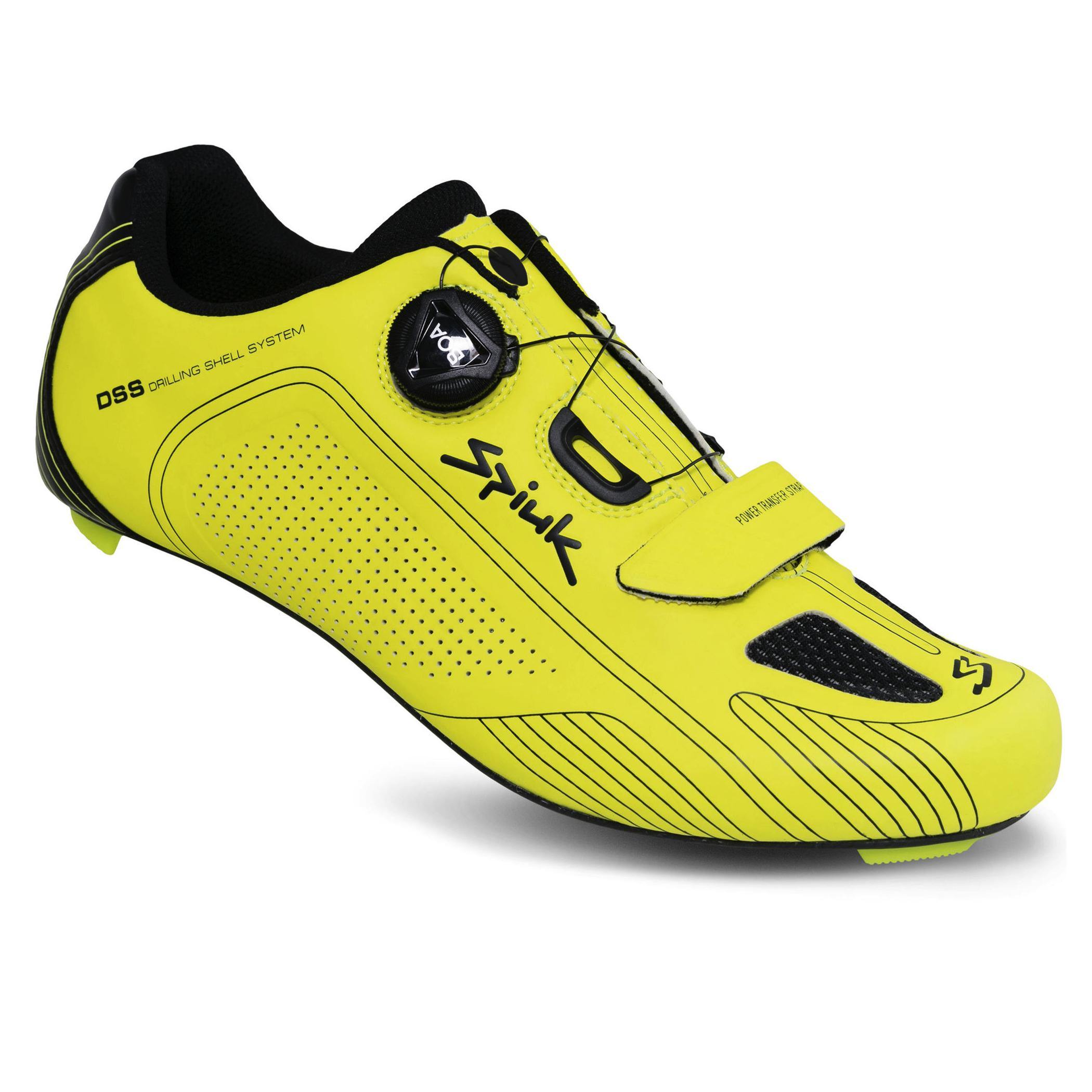 spiuk ロードシューズ Spiuk Altube Carbon Road Shoes - Yellow Fluo – SpinWarriors