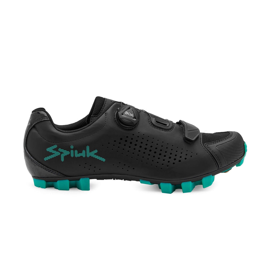 Spiuk Mondie MTB Shoe - Black/Turquoise - SpinWarriors