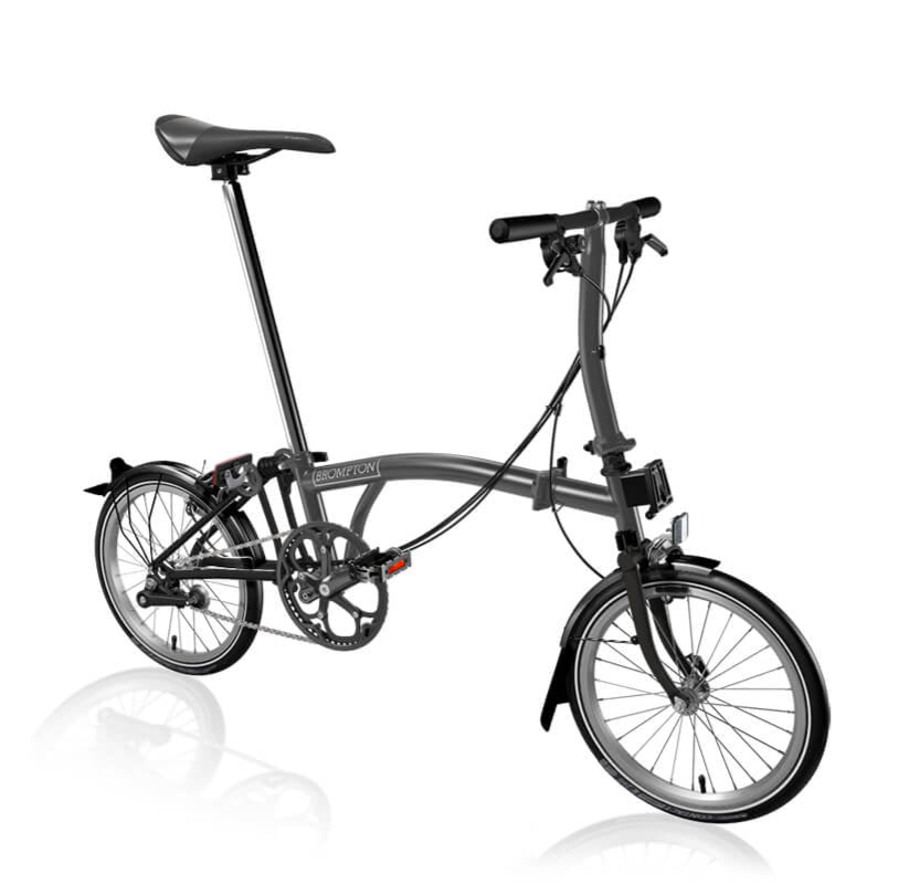 Brompton P Line Urban | Low Rise - Midnight Black
