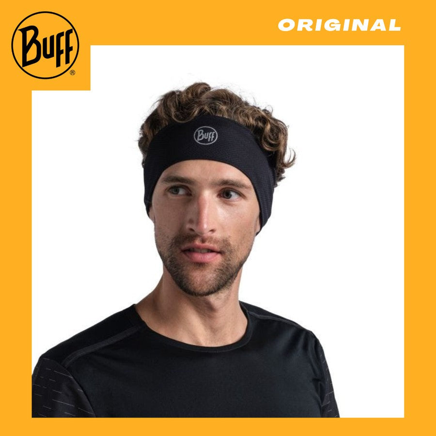 Buff Fastwick Headband - Solid Black