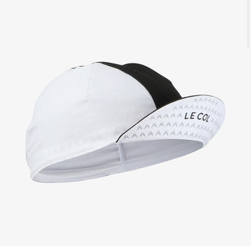 Le Col Cycling Cap - White/Black