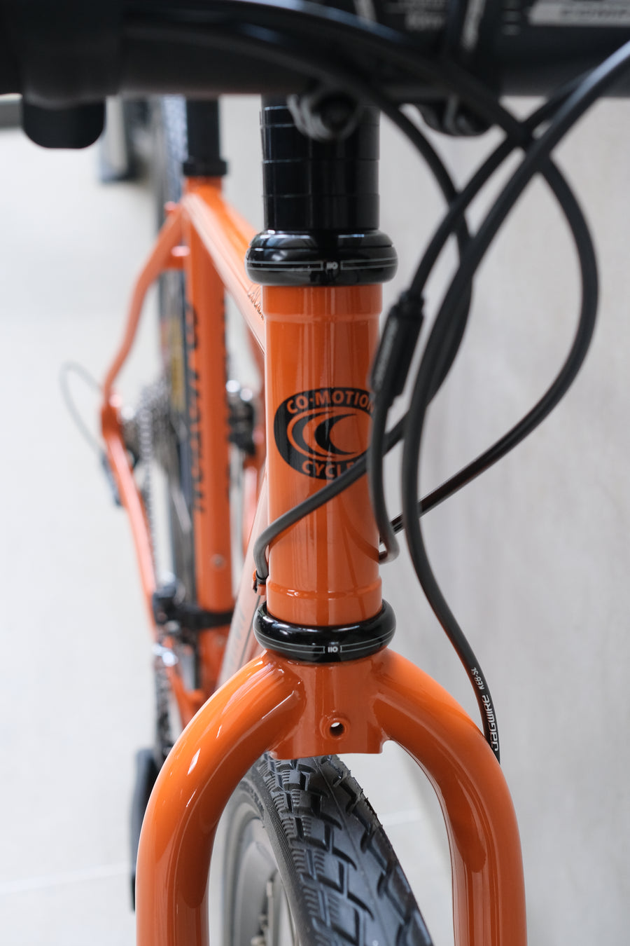Co-Motion Cascadia Road Touring Bike - Pumpkin Orange