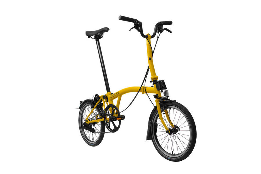 Brompton C Line Explore | Mid Rise - Bumblebee Yellow