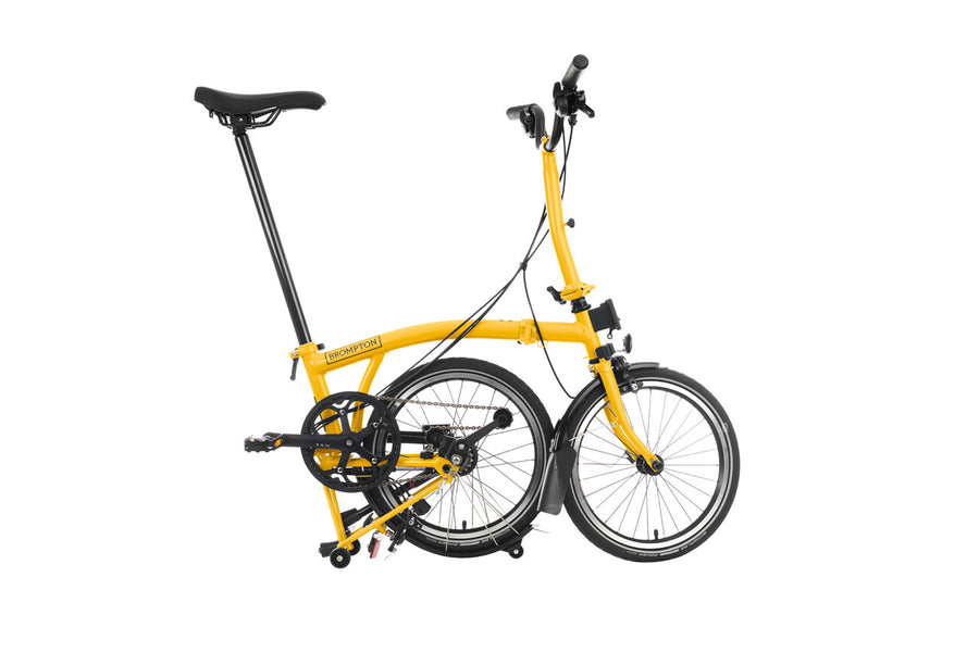 Brompton C Line Explore | Mid Rise - Bumblebee Yellow