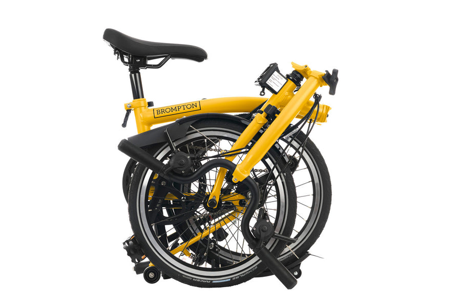Brompton C Line Explore | Mid Rise - Bumblebee Yellow