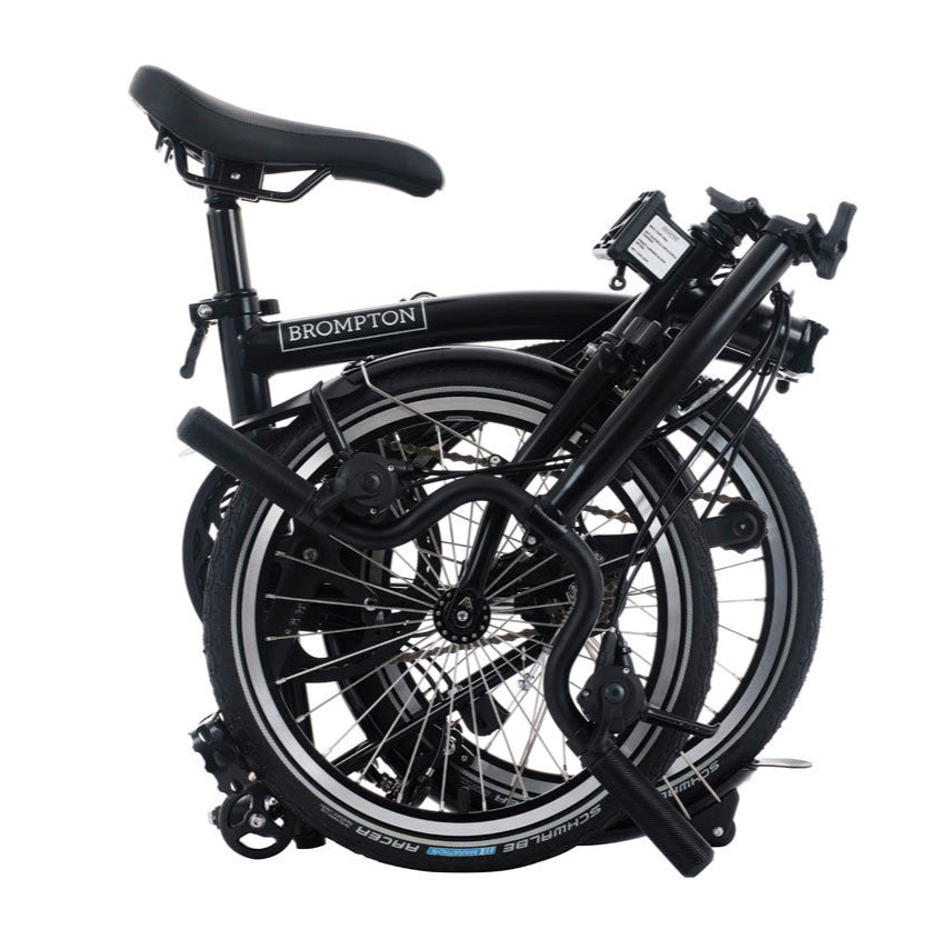 Brompton C Line 12 Speed | Mid Rise - Black