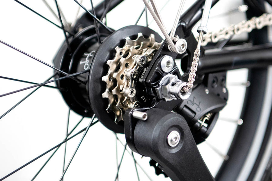 Brompton C Line 12 Speed | Mid Rise - Black