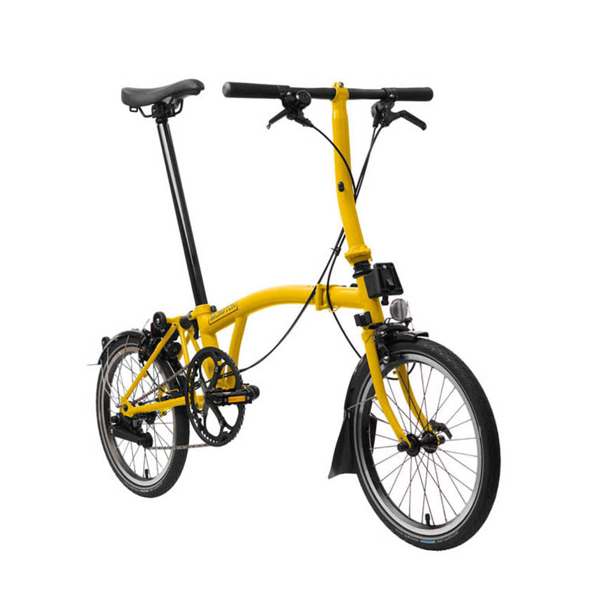 Brompton C Line Explore | Low Rise - Bumblebee Yellow