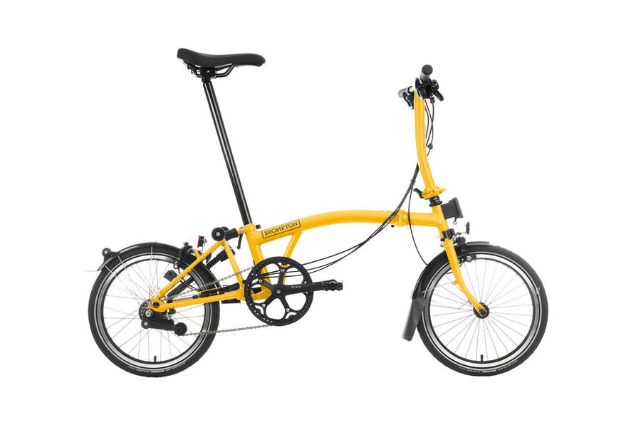 Brompton C Line Explore | Low Rise - Bumblebee Yellow