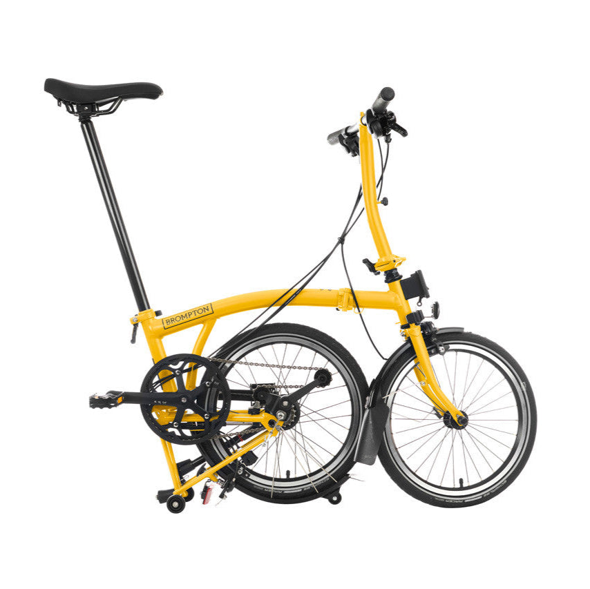 Brompton C Line Explore | Low Rise - Bumblebee Yellow