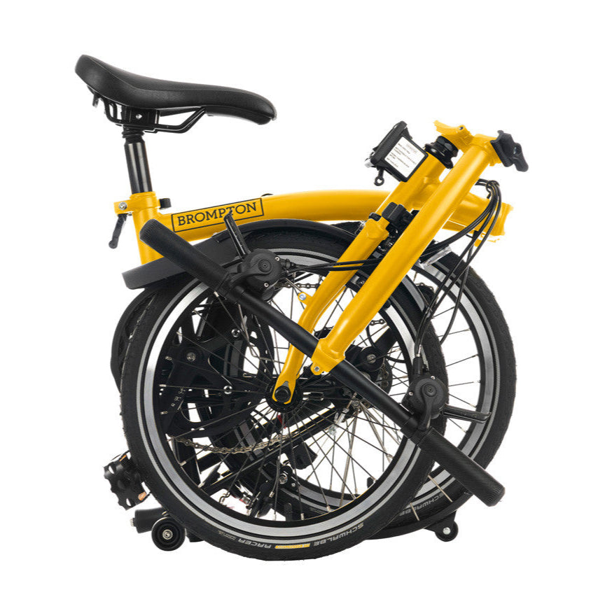 Brompton C Line Explore | Low Rise - Bumblebee Yellow