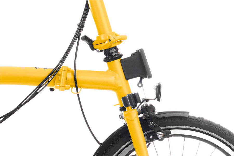 Brompton C Line Explore | Low Rise - Bumblebee Yellow