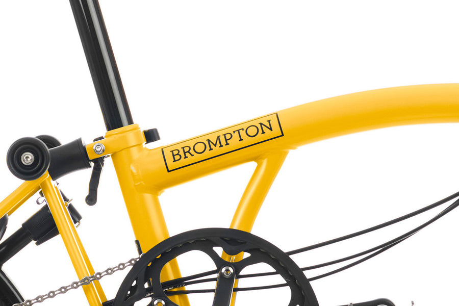 Brompton C Line Explore | Low Rise - Bumblebee Yellow