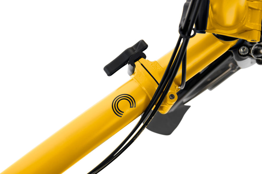 Brompton C Line Explore | Low Rise - Bumblebee Yellow