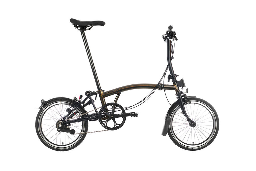 Brompton C Line Explore | Low Rise - Black Lacquer