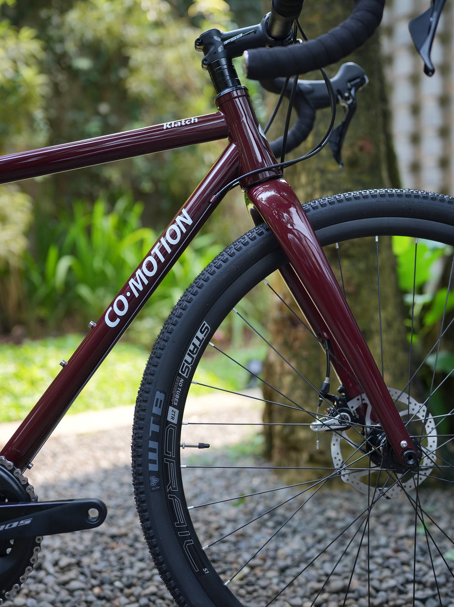 Co-Motion Klatch Gravel Bike - Dark Toreador Red