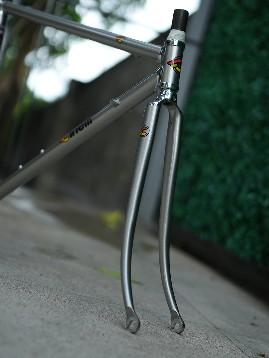 Cinelli Supercorsa Road Frameset - Titanium Grey