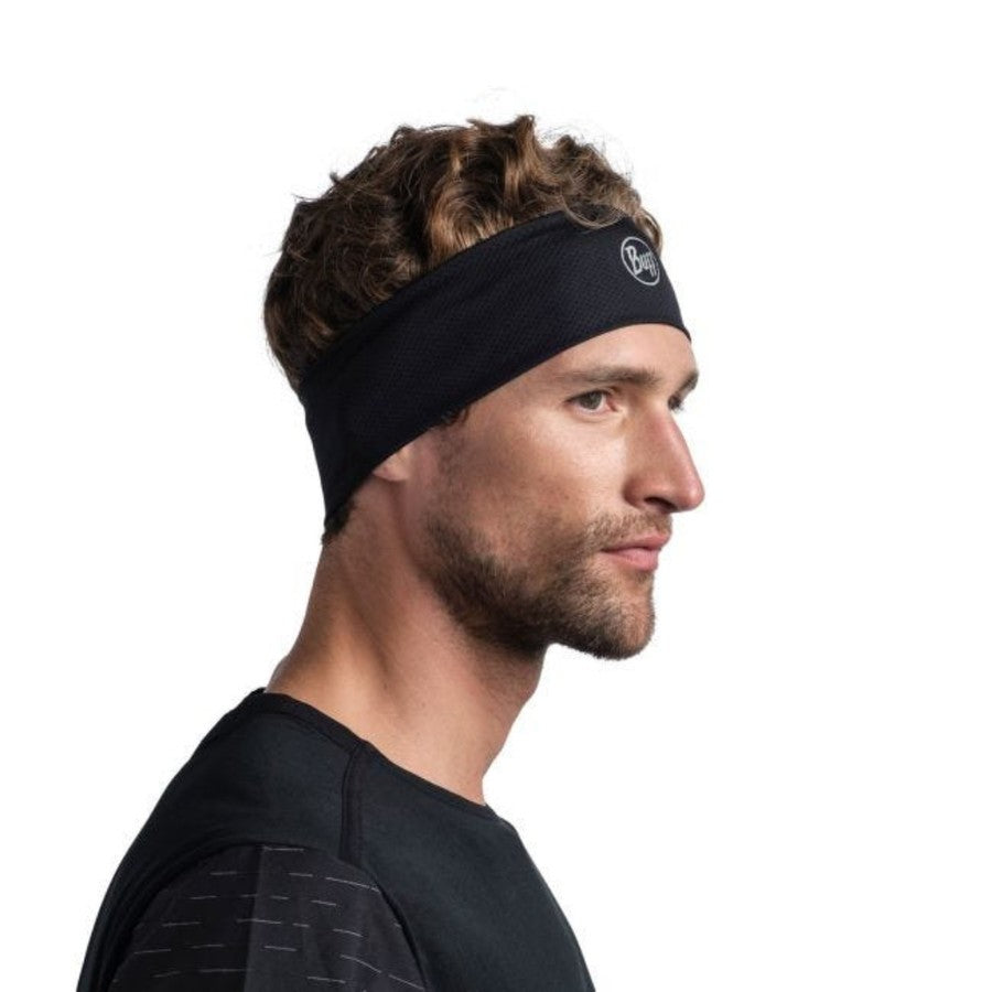 Buff Fastwick Headband - Solid Black