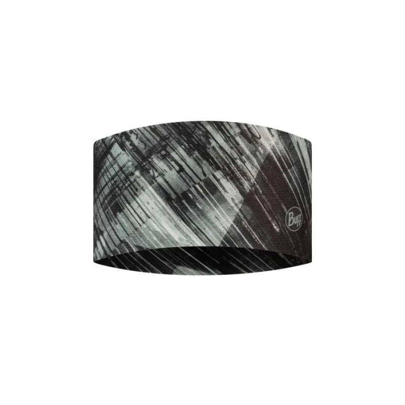 Buff Coolnet UV Wide Headband - Stal Grey