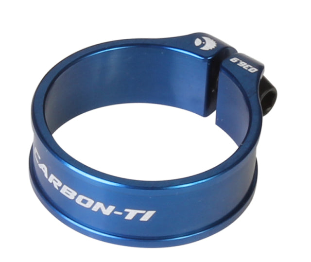 Carbon Ti X-Clamp 3 31.8 - Blue