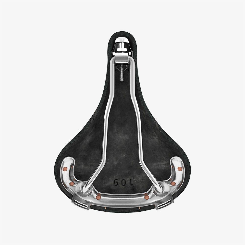 Brooks Team Pro Special Short Chrome Saddle - Black