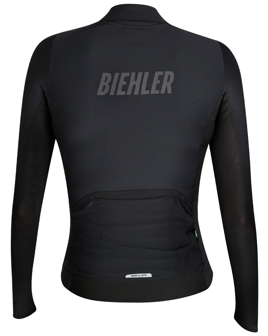 Biehler Technical Long Sleeve Women Jersey - Black