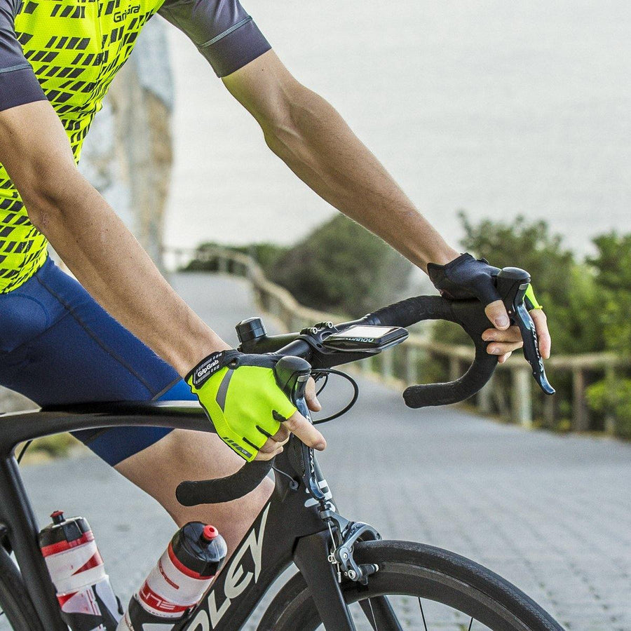 GripGrab ProGel Hi-Vis Glove - Yellow Fluo - SpinWarriors