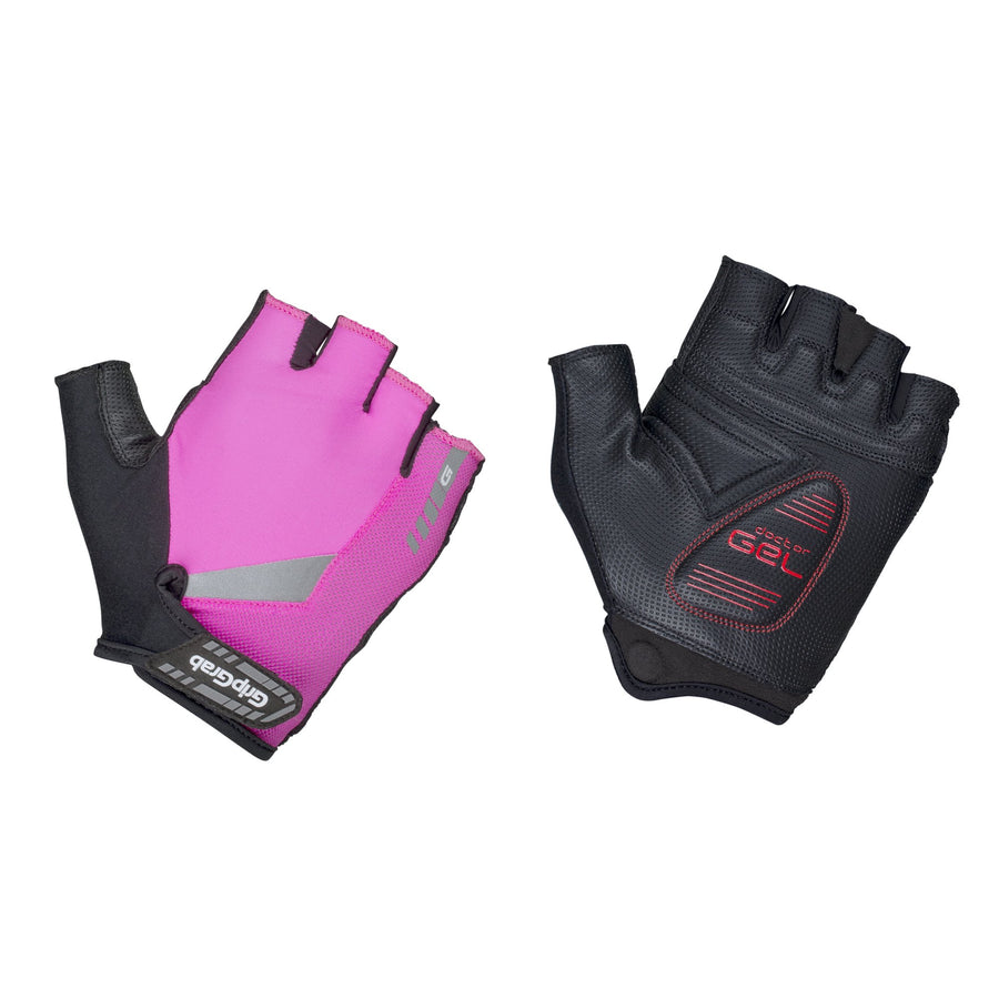 GripGrab ProGel Hi-Vis Glove - Pink - SpinWarriors