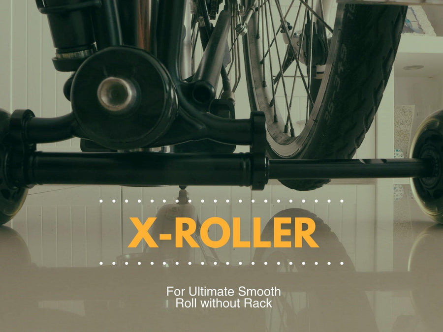 MiniMODs Brompton X-Roller Easy Wheel Extender - Black - SpinWarriors
