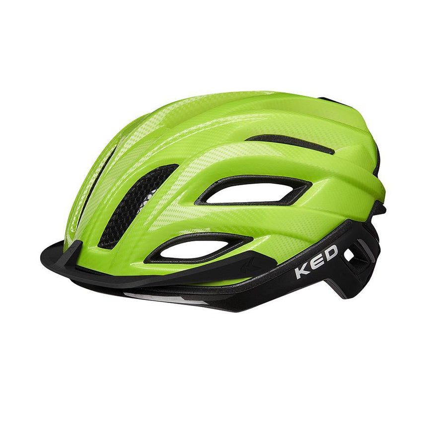 KED Champion Visor Helmet - Green/Black - SpinWarriors