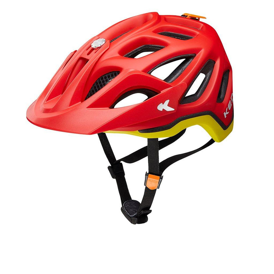 KED Trailon Helmet - Red/Yellow Matt - SpinWarriors
