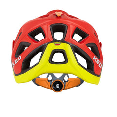 KED Trailon Helmet - Red/Yellow Matt - SpinWarriors