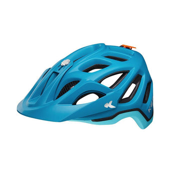 KED Trailon Helmet - Petrol/Light Blue Matt - SpinWarriors