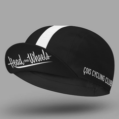 Cois Head Over Wheels Cycling Cap - Black - SpinWarriors